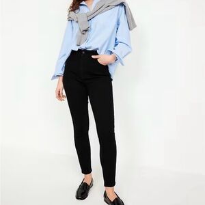 Old Navy Wow Super-Skinny Black Jeans
